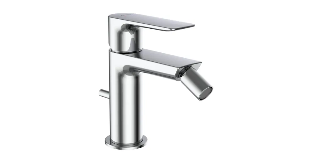 LAUFEN CITYPLUS Egykaros bidé csaptelep, fix kifolyóval 108 mm, húzórudas lefolyószeleppel, Króm HF505310100000 Szezonális akció
