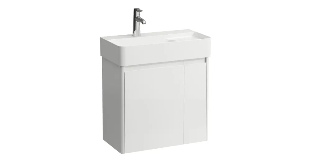 LAUFEN BASE 2.0 Alsószekrény, 2 ajtó, VAL H815285 mosdóhoz, Fényes Fehér H4113831082611 Végkiárusítás