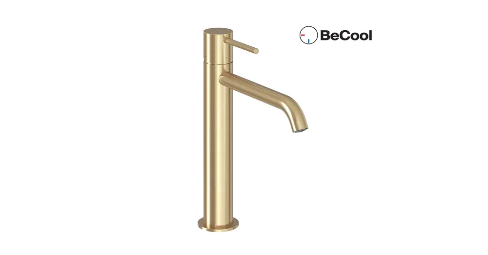 Akció Ravak Espirit álló mosdócsaptelep BeCool 250 mm leeresztő nélkül ES 014.61GLB, Gold Brushed X070618