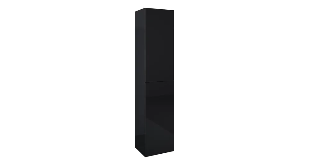 Kedvezményes ár AREZZO design univerzális állószekrény bármely modellhez 40 cm-es, 2 ajtós, (35,2) mf fekete AR-168313
