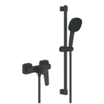 Kiárusítás Grohe Cubeo Egykaros zuhanycsaptelep 1/2", Matt Fekete 1018252430