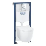 Grohe Solido 5 az 1-ben WC szett, 1,13 méteres telepítési magasság, Fehér 103846SH00 Rendeld meg most