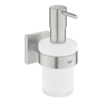 Grohe Start Cube Szappanadagoló, tartókonzollal, Rozsdamentes Acél 41098DC0 Kiárusítás