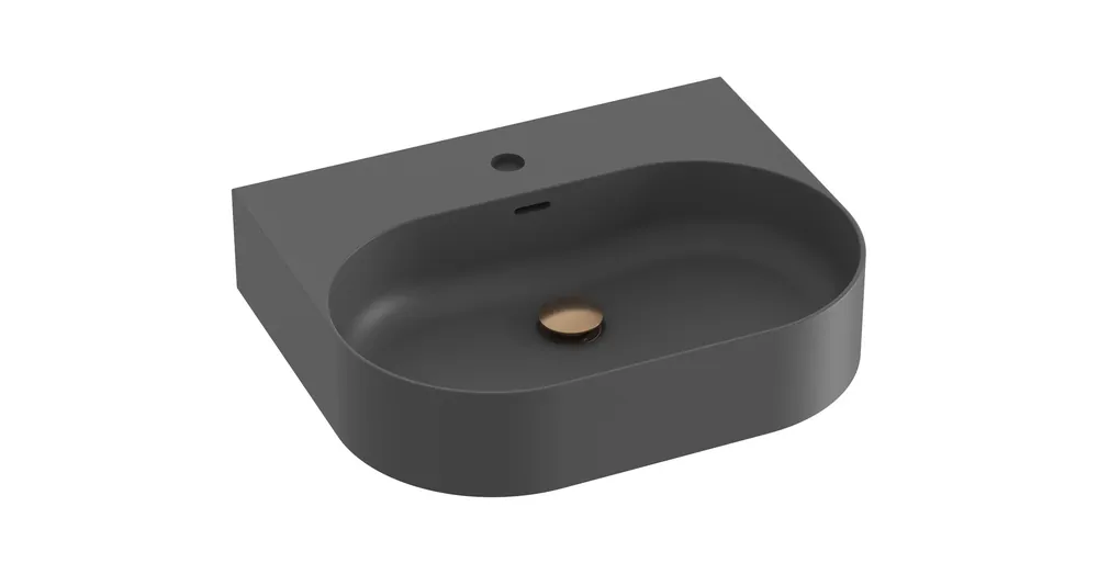 Ravak Ceramic Slim Wall O 55 N kerámiamosdó antracit XJX03155002 Árcsökkenés
