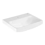 Grohe Euro Ceramic Mosdókagyló 55x44 cm, túlfolyó nélkül, csaptelepnyílással, antibakteriális felülettel HyperClean, Alpin fehér 102433SH00 Outlet