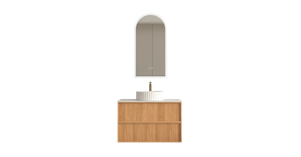 AREZZO design SAVONA 80 cm-es alsószekrény 2 fiók, tölgy AR-8132780LO Biztonságos vásárlás
