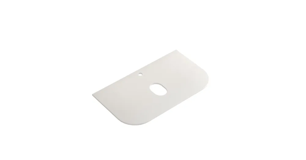 AREZZO design SIERRA 80 cm-es íves mosdópult, fehér AR-142080W Alacsony ár