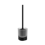 Vásárlói kedvenc Ravak CHROME CR II 411.20BLM Szabadonálló WC kefetartó, kefével,, matt fekete X07P1385