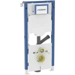 Geberit Duofix fali WC-szerelőelem, 112 cm, Sigma 12 cm-es falsík alatti öblítőtartállyal, csatlakozócsonkkal szagelszíváshoz 111.367.00.6 Népszerű