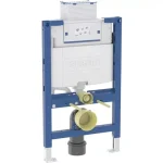 Kiárusítás Geberit Duofix fali WC-szerelőelem 82 cm, Omega 12 cm-es falsík alatti öblítőtartállyal 111.003.00.2