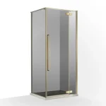 Kedvezményes ár Wellis Mika zuhanykabin 90×90, gold WC00568