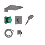 Végkiárusítás Hansgrohe Raindance E Design ShowerSet 300 1jet Ecostat Comfort E termosztáttal és iBox universal 2 alaptesttel 24623340