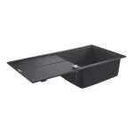 Grohe K400 60-C 100/50 1.0 Composite mosogató, gránit fekete 31641AP0 Legkelendőbb