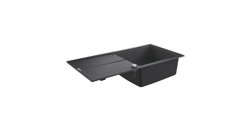 Grohe K400 60-C 100/50 1.0 Composite mosogató, gránit fekete 31641AP0 Legkelendőbb