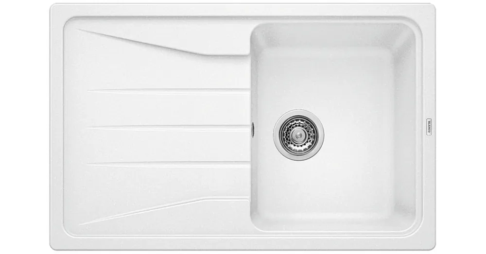 Outlet BLANCO SONA 45S Silgranit mosogató szűrőkosárral fehér 519665