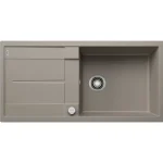 Kedvezményes ár BLANCO METRA XL 6 S egymedencés, 100x50 cm-es gránit mosogató, csepegtetőtálcával, lefolyószabályozóval, tartufo 517360