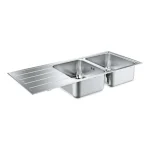 Grohe Rozsdamentes acél mosogatótálca, csepegtetővel 31588SD1 Nézd meg most
