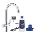 Rendeld meg most GROHE Blue Pure BauCurve Kezdőszett S-es méretű filterrel 30581000
