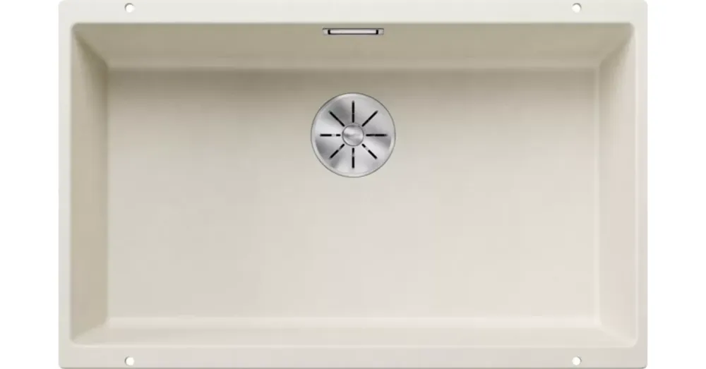 Akció Blanco Subline 700-U gránit mosogató 73x46 cm kiegészítőkkel, törtfehér 527173