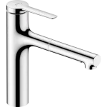 Hansgrohe Zesis M33 egykaros konyhai csaptelep kihúzható kifolyóval, króm 74823000 Gyors szállítás