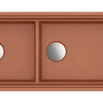 Újdonság ELLECI - Mosogatótálca Mixology 590 1140x392 Keratek K83 Clay inox tartozékokkal LKM59083FIXCI