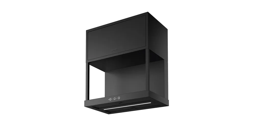 Faber Modular Fali páraelszívó, dizájnos, 600 mm szélességű, Matt Fekete 335.0706.645 Gyors kiszállítás