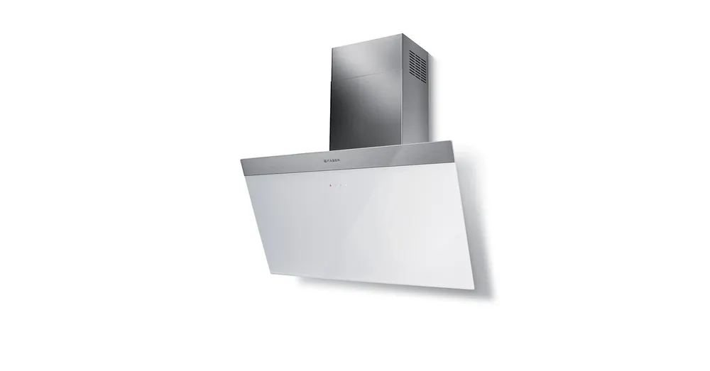 Faber Daisy + WH A80 Fali páraelszívó, függőleges, 800 mm széles, Fehér 330.0612.371 Legjobb ár