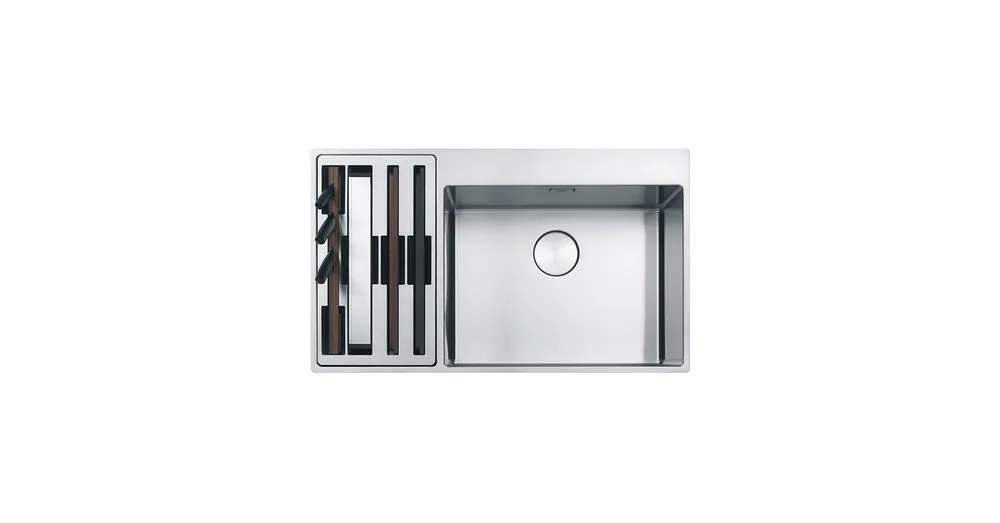 Vedd meg most Franke Rozsdamentes mosogató Box Center BWX 220-54-27, bal, 127.0538.260