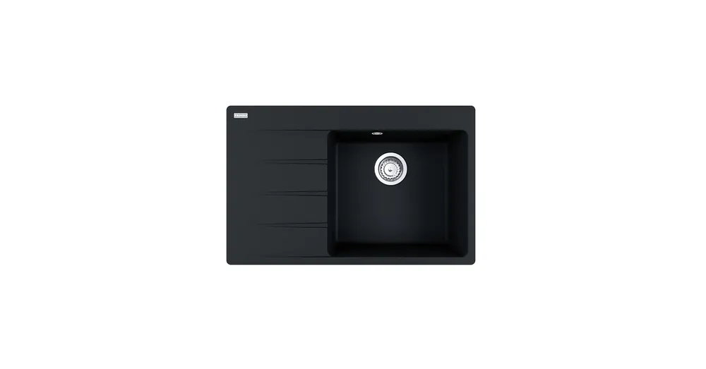 Franke Fragranit Centro 2.0 CNG 611-78 A fekete mosogató, 114.0627.657 Prémium