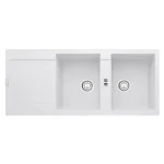 Outlet Franke Fragranit Maris MRG 621 Glacier White mosogató, 114.0153.948