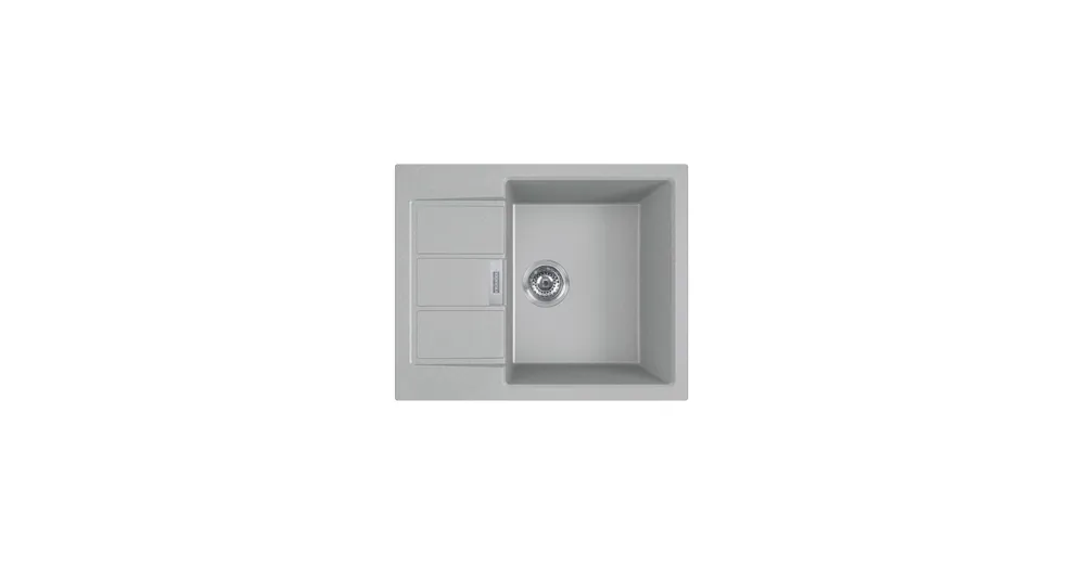 Franke Mosogató Tectonite Sirius 2 S2D 611-62 Urban szürke, 143.0616.345 Végkiárusítás