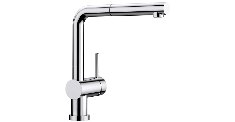 Korlátozott ajánlat Blanco LINUS-S-F mosogató csaptelep, kihúzható zuhanyfejjel, HD, króm 514023
