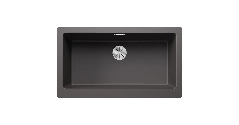 Blanco Vintera XL 9-UF egymedencés gránit mosogató 89,6x51 cm, palaszürke 526102 Korlátozott ajánlat
