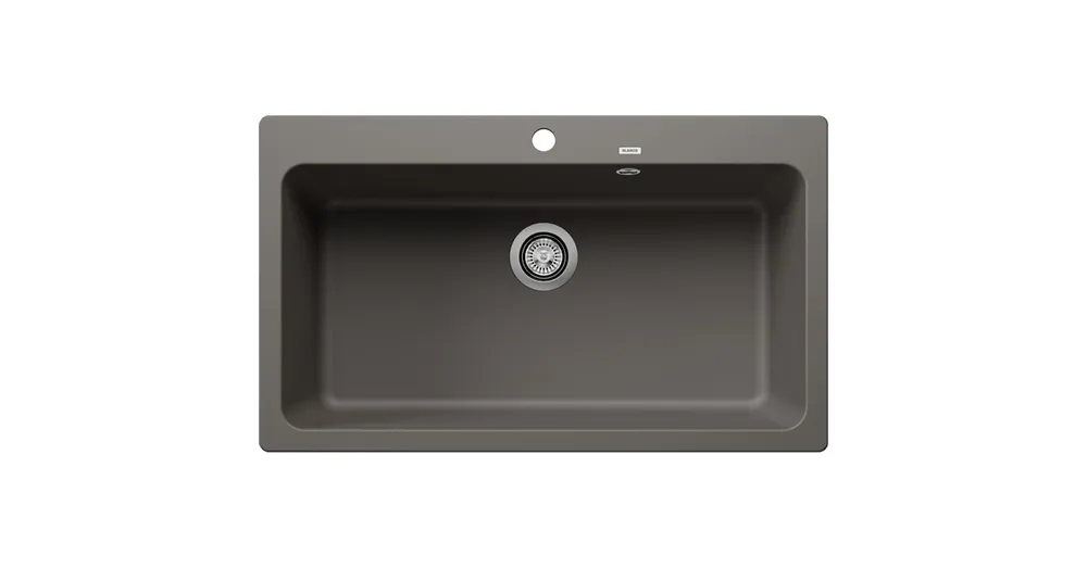 Blanco Naya XL 9 Silgranit 86x51 cm mosogató túlfolyóval és lefolyógarnitúrával, vulkánszürke 527316 Legnépszerűbb