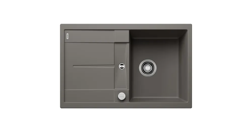 Blanco Metra 45 S Silgranit mosogató 78x50 cm csepegtető felülettel és távműködtetővel, vulkánszürke 527288 Kihagyhatatlan ajánlat