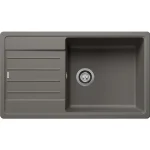 Végkiárusítás Blanco Legra XL 6 S gránit mosogató csepegtető felülettel 86x50 cm és lefolyógarnitúrával, vulkánszürke 527274