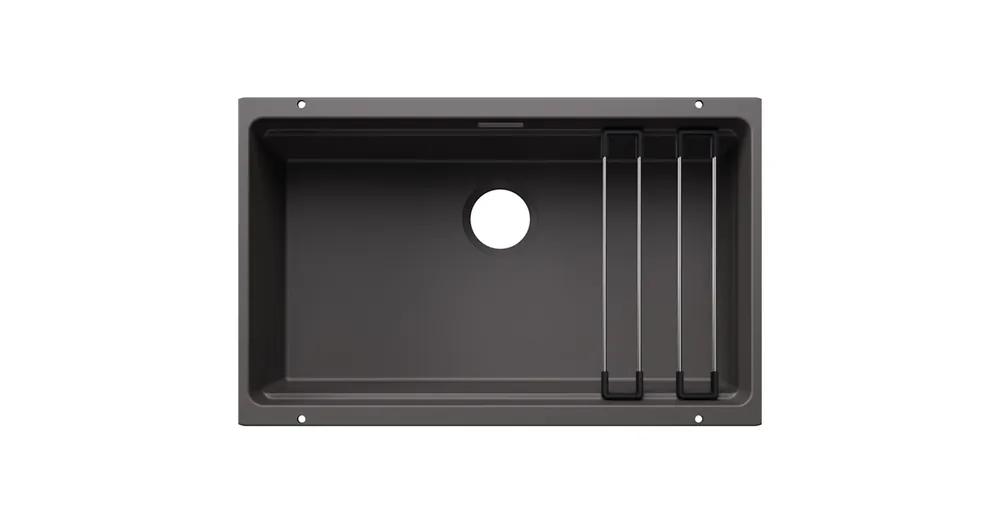 Rendeld meg most Blanco Etagon 700-U Silgranit mosogató 73x46 cm acél sínnel, palaszürke 527766