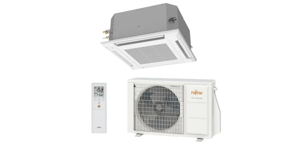 Fujitsu Eco AUXG09KVLA/AOYG09KATA mennyezeti split klíma (2.5 kW) Azonnal elérhető