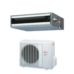 Biztonságos fizetés Fujitsu Standard ARXG09KLLAP / AOYG09KBTB légcsatornázható split klíma (2.5 kW)