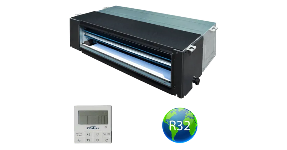 Fisher FSLUIF-120CE3 légcsatornás split klíma beltéri egység Inverter (3,5 kW) Biztonságos fizetés