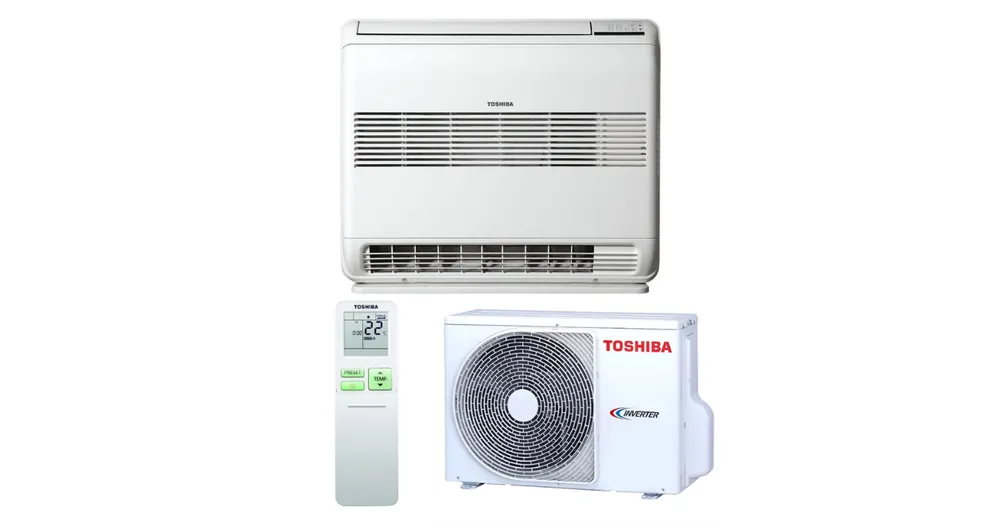 Legkelendőbb Toshiba RAS-B13J2FVG-E RAS-13J2AVSG-E1 parapet split klíma (3.5 kW)