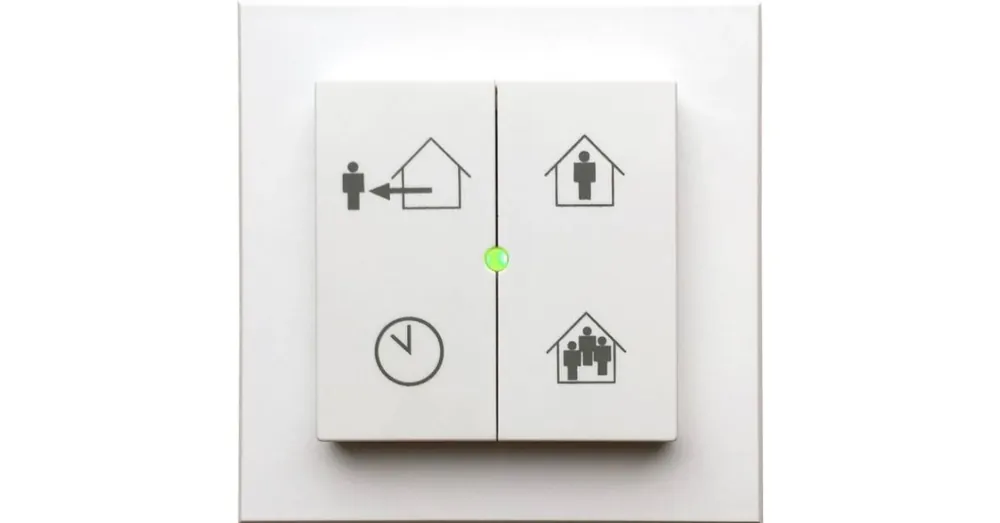 Siber - Wireless 4 gombos vezérlő egység központi hővisszanyerős szellőztetőhöz DFPULS4B Legjobb ár