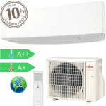 Akció Fujitsu Design ASYG12KETF/AOYG12KETA oldalfali split klíma (3.4 kW)