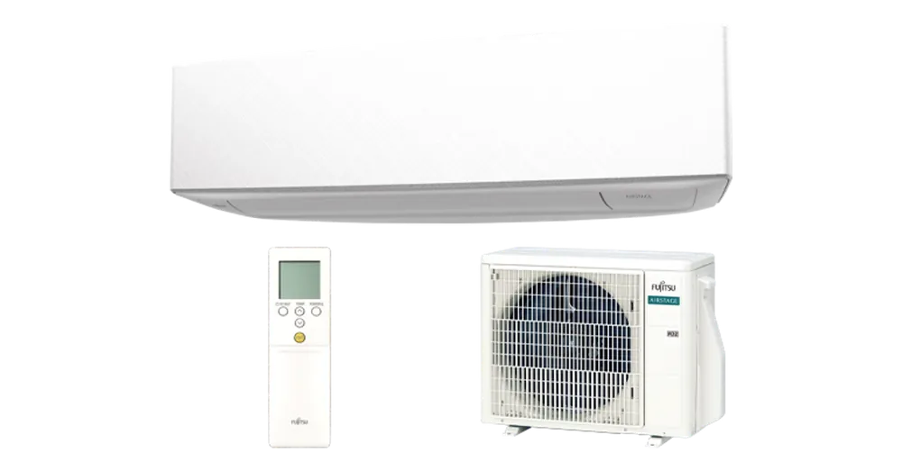 Ajánlat Fujitsu Design AIRSTAGE ASEG12KETF/AOEG12KETA oldalfali split klíma (3.4 kW)