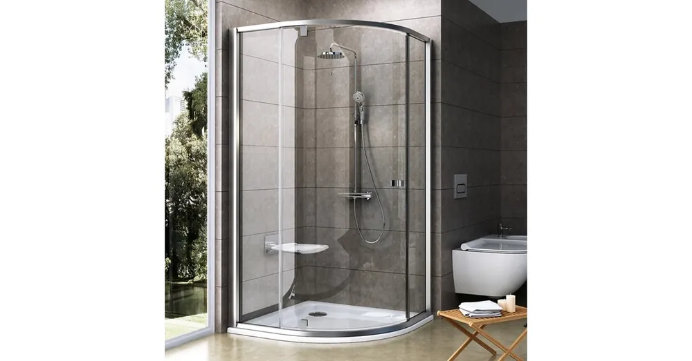 Ravak Pivot PSKK3-80 negyedköríves zuhanykabin szatén Transparent, 37644U00Z1 Prémium