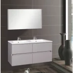 Wellis Elois 120 Öntött műmárvány mosdó csaptelep nélkül 120x46x1,5/17,3 cm cm Olcsóbb