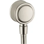 Szuper akció Hansgrohe Axor Fixfit Classic fali csatlakozó szálcsiszolt nikkel 16884820
