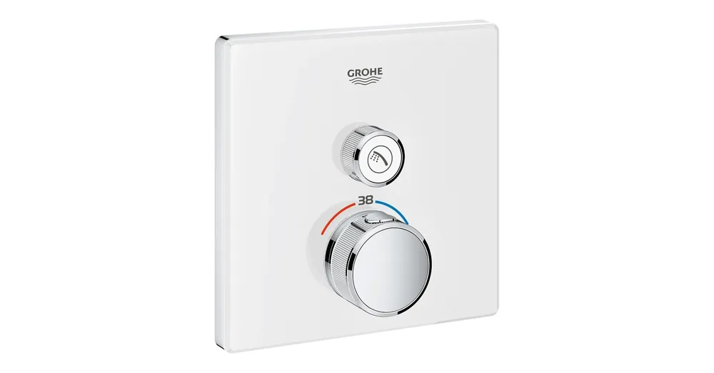 GROHE Grohtherm SmartControl termosztátos színkészlet, fehér üveg 29153LS0 Kihagyhatatlan ajánlat