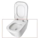 Roca The Gap Rimless fali WC-csésze, mélyöblítésű, rejtett rögzítéssel, szerelőkészlettel A34647L000 Expressz szállítás