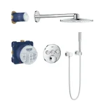 Végkiárusítás Grohe SmartControl Perfect falsík alatti zuhanyszett 34709000